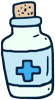 Medicine bottle icon